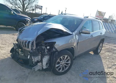 2019 Jeep Cherokee Latitude Fwd из США, поврежденный, VIN 1C4PJLCB8KD247692